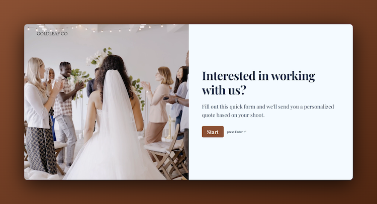 Online Quote Form
